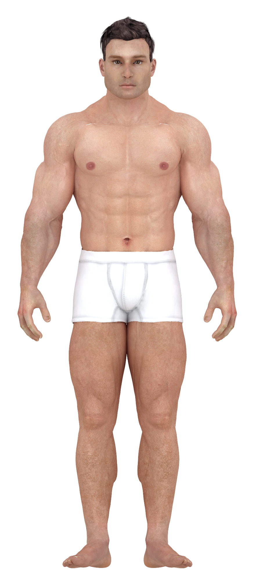 Man Nude Body 55